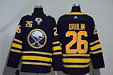 Buffalo Sabres 26 Rasmus Dahlin Navy Adidas Jersey,baseball caps,new era cap wholesale,wholesale hats